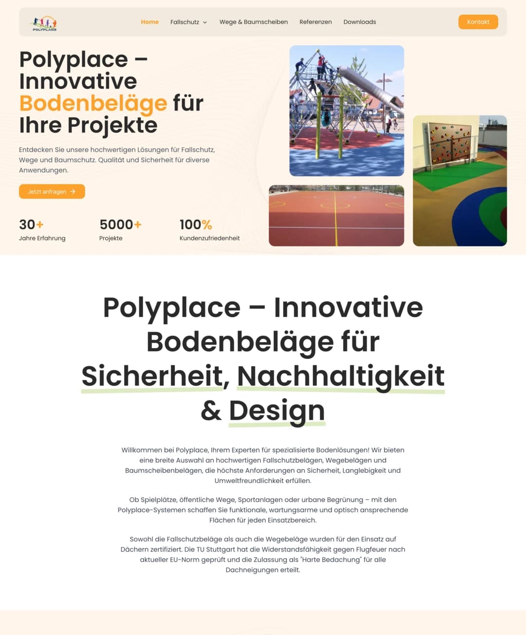 Polyplace, Webdesign | uncamino Referenz